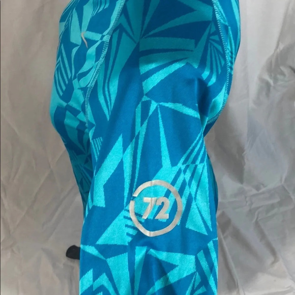 Nike Running long sleeved geometric print shirt S - Picture 3 of 6